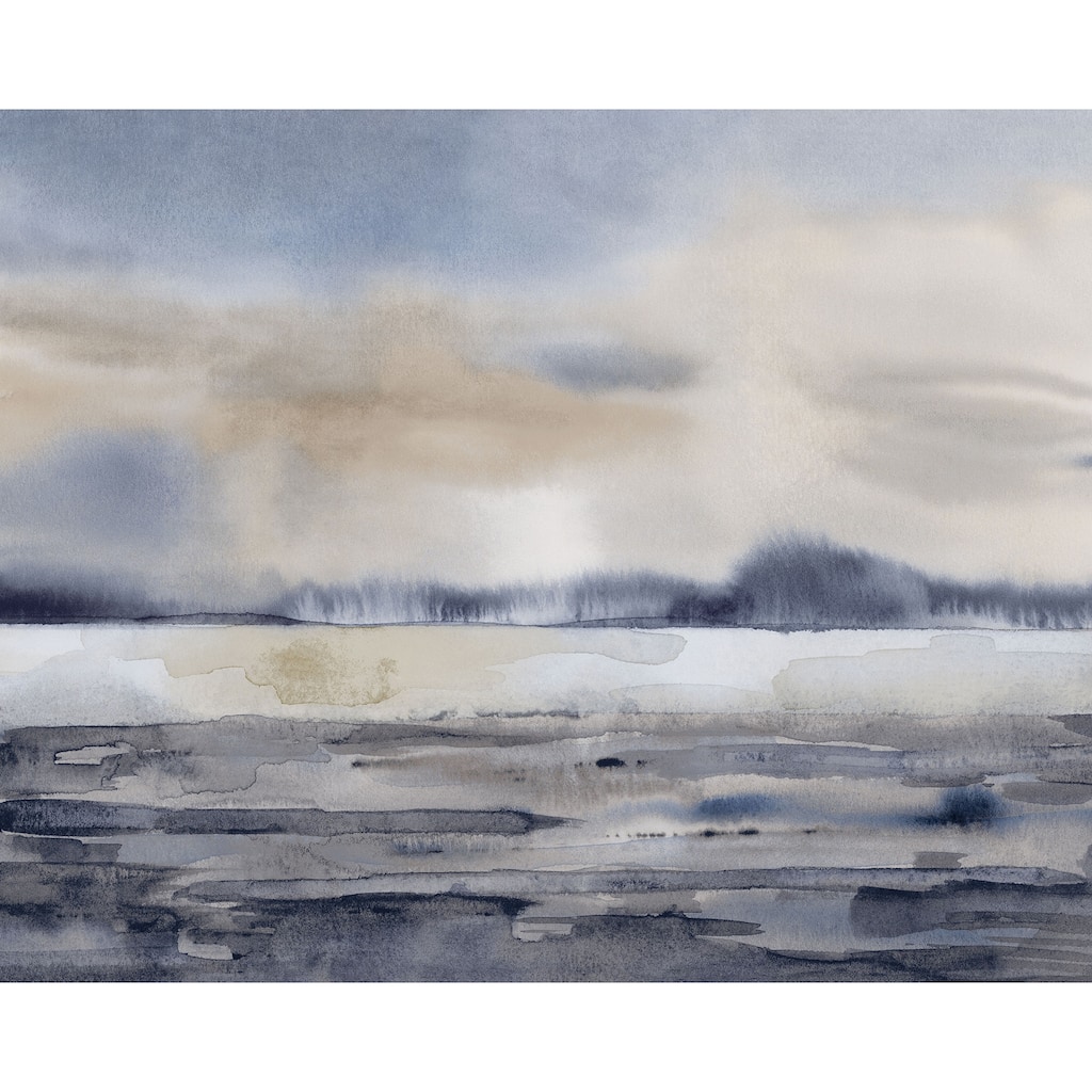 Winter Sunset Wall Mural