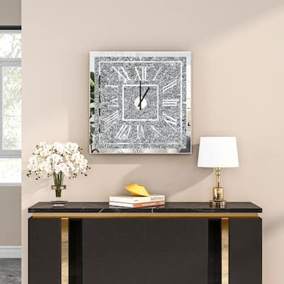 Diamond Crystal Wall Clock