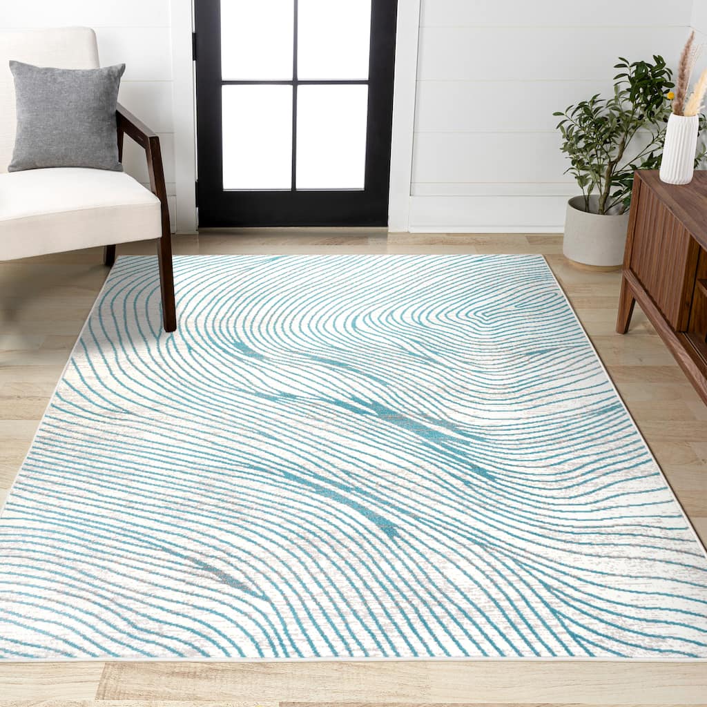 JONATHAN Y Patras Modern Botanical Wildflower Area Rug