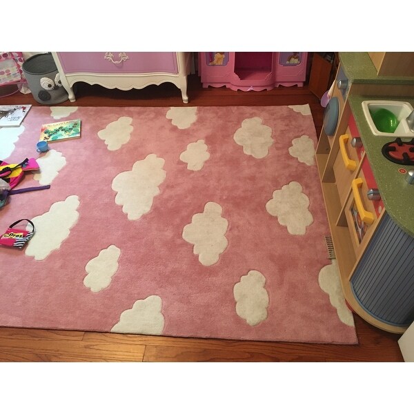 Nuloom Handmade Modern Clouds Kids Area Rug On Free Nuloom Handmade Modern Clouds Kids Area Rug On Free Shipping Today 10339769