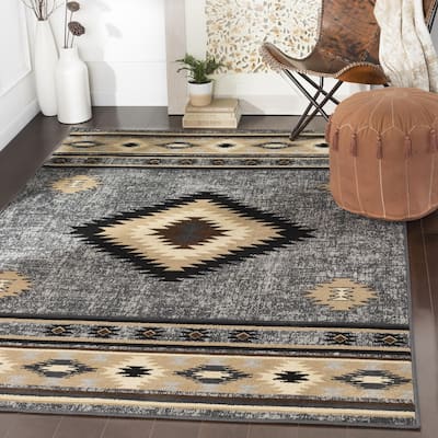Livabliss Paramount Southwestern Geometric Area Rug