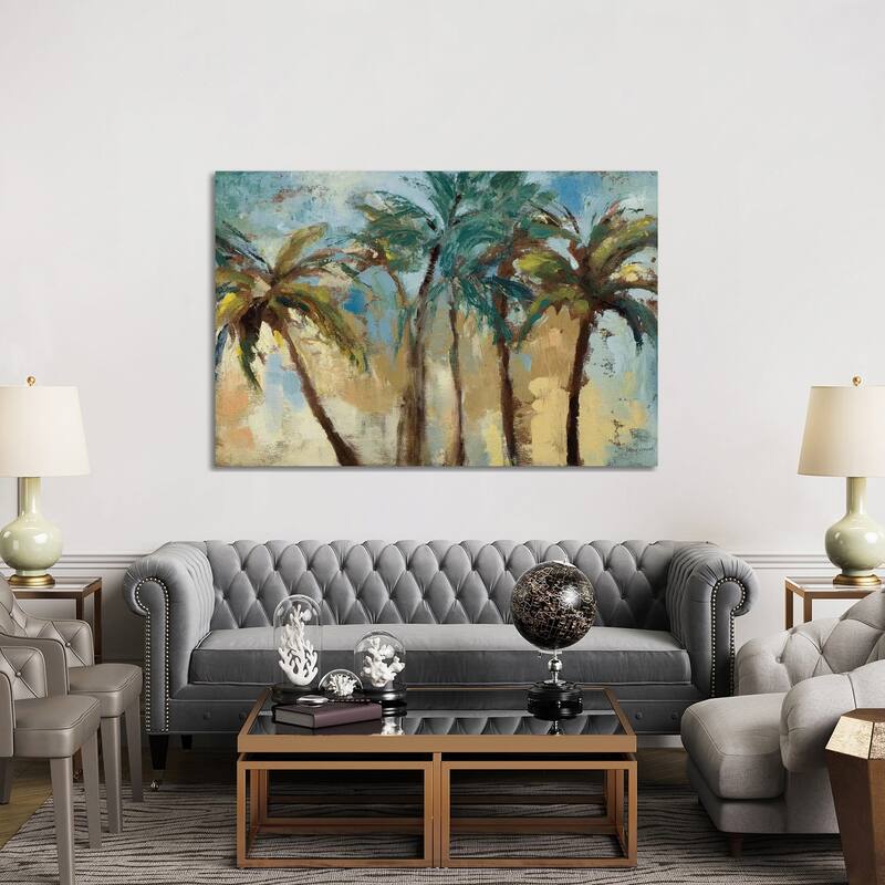 iCanvas "Island Morning Palms" by Lanie Loreth Canvas Print