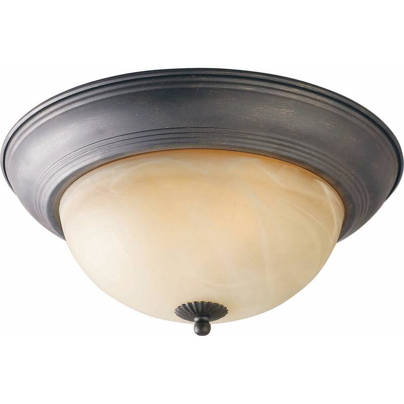 Forte Lighting Energy Efficient Fluorescent 14Wx6H Indoor Flushmount