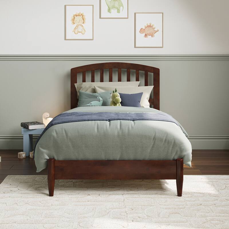 Quincy Solid Wood Low Profile Platform Bed