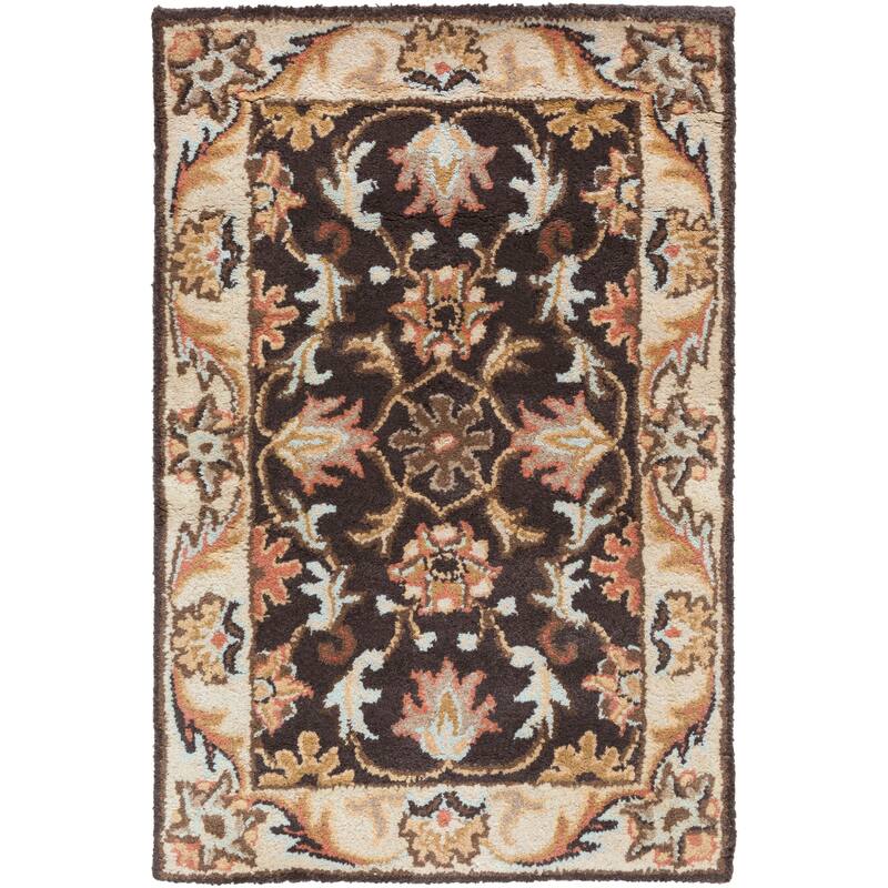 Artistic Weavers Coliseum Hand Tufted Traditional Border Wool Area Rug