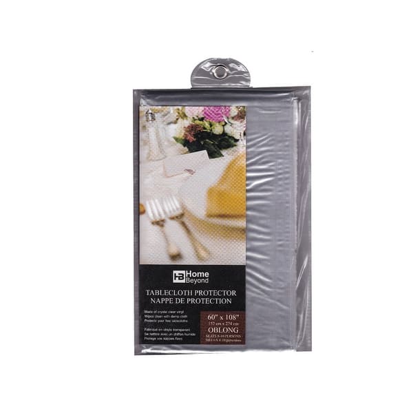Coventry 60 in. x 102 in. Multi Cotton and Polyester Tablecloth