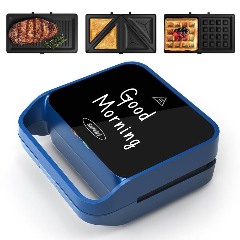 850W 3 in 1 Sandwich Maker