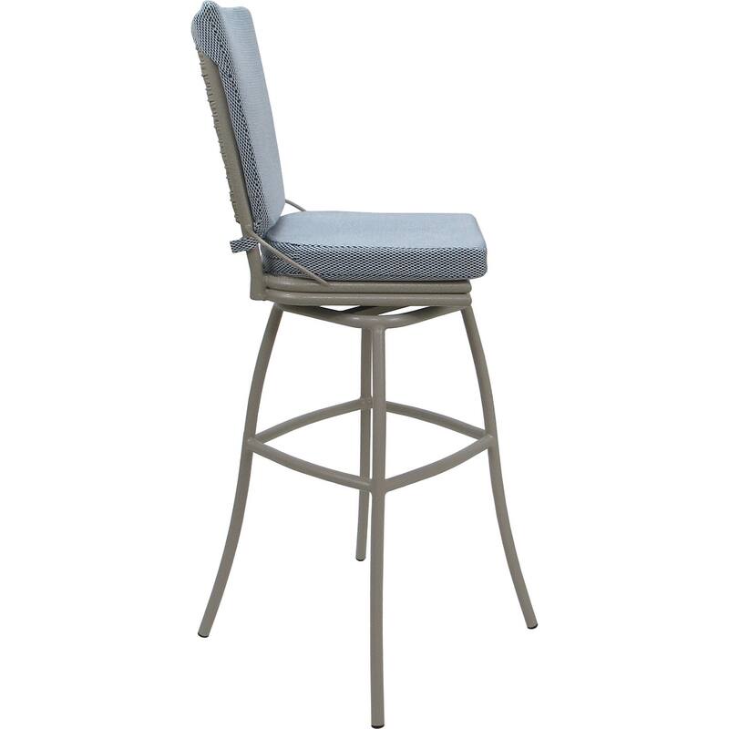 Outdoor Patio Counter 26" 30" Extra Tall 34" Bar Stool - Ofir Armless
