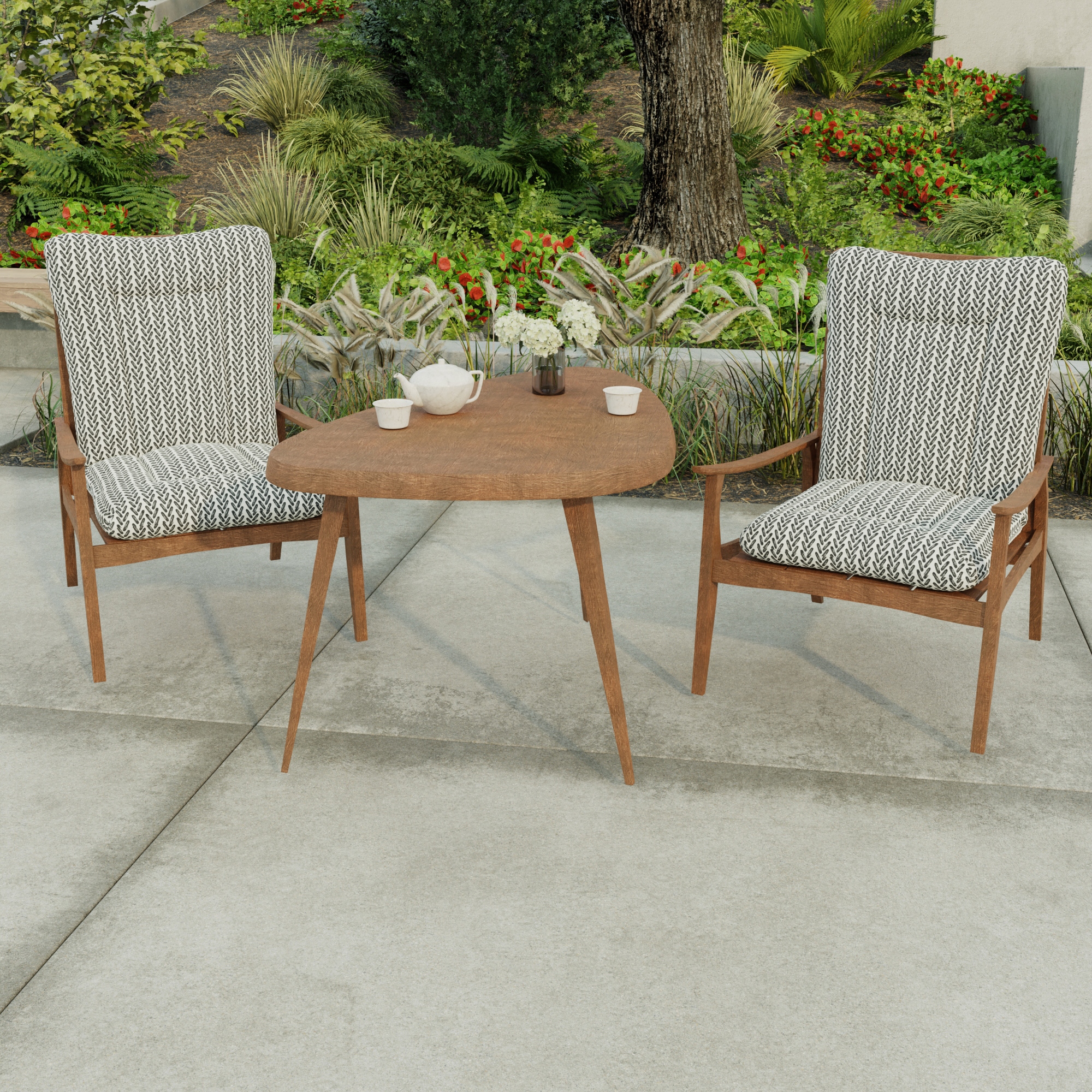 Chevron outdoor cushions outlet