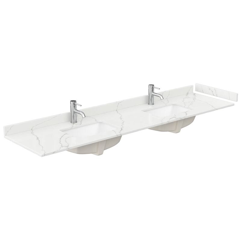 Wyndham Collection WCS141484D-QTZ-UNSM70 Sheffield 84" Free Standing