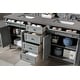 preview thumbnail 8 of 31, James Martin Vanities Brittany 72" Double Vanity, Urban Gray