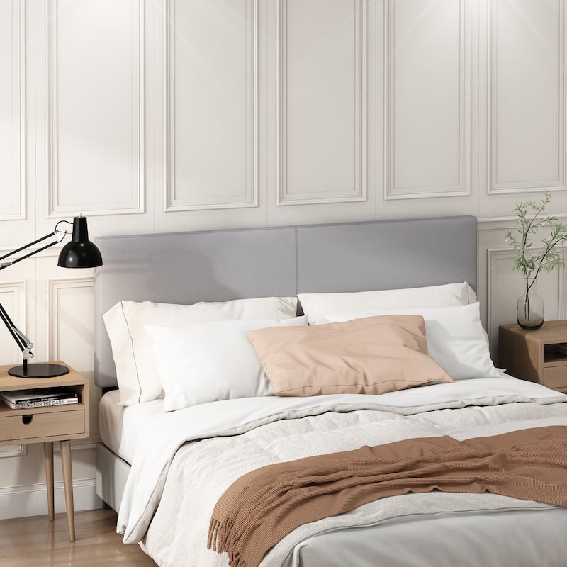 Queen Upholstered Headboard - HomeStock Antique Design, Bedroom Headboard
