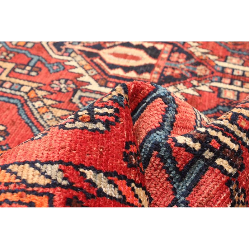 ECARPETGALLERY Hand-knotted Anadol Red Wool Rug - 4'2 x 6'5