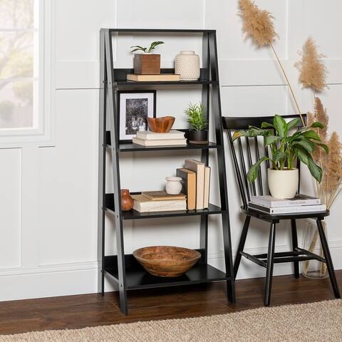 Middlebrook Meadowlark Solid Wood 55-inch Ladder Bookshelf