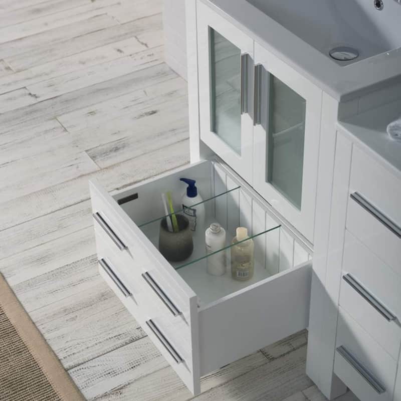 Blossom Sydney 36 Inch Solid Wood Bathroom Vanity with Sink & Cabinet