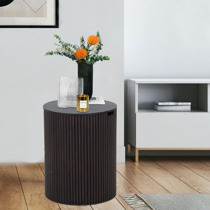 Marble Williamspace Fully Assembled Round Side Coffee Table For Living Room