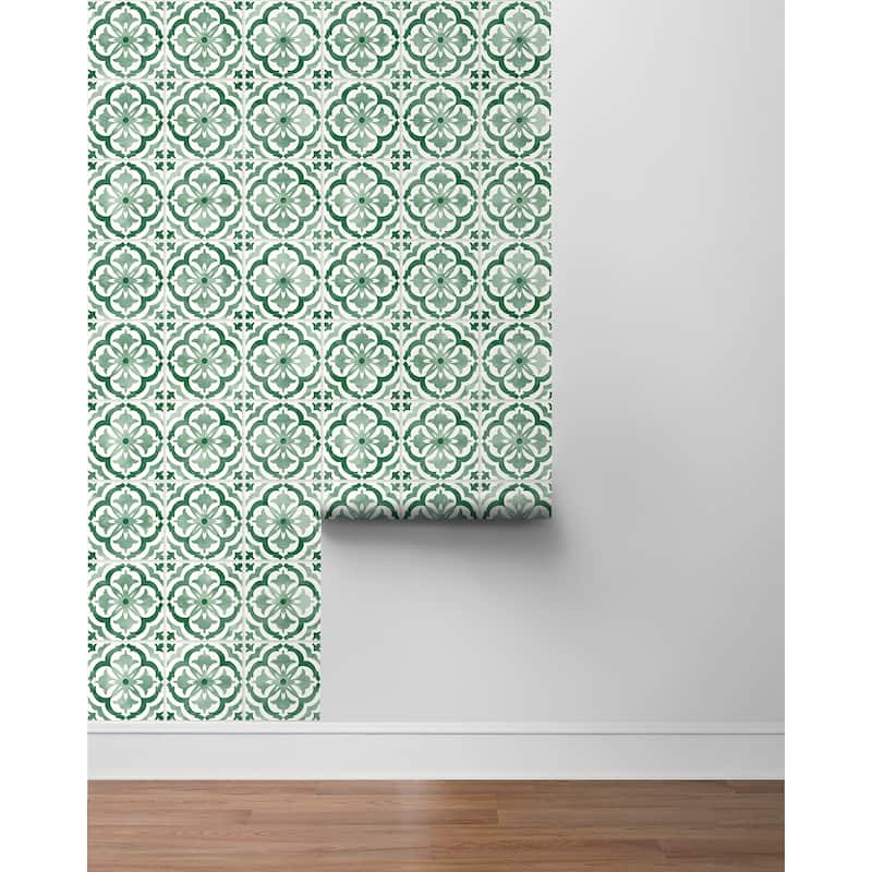 Daisy Bennett Designs Sorento Tile Peel and Stick Wallpaper
