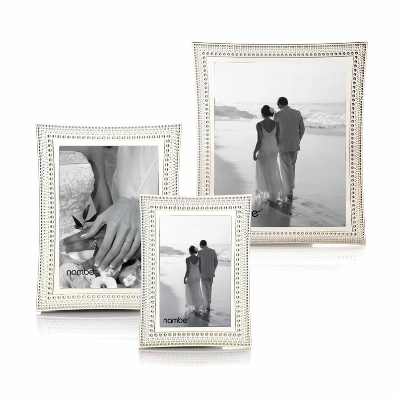 Nambe Beaded Picture Frame