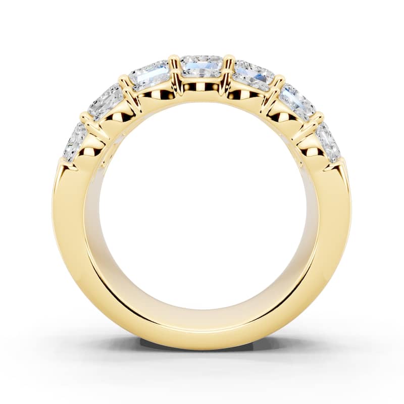 Auriya 14k Gold 5.00ctw Lab Grown Diamond Anniversary Ring (E-F VS)