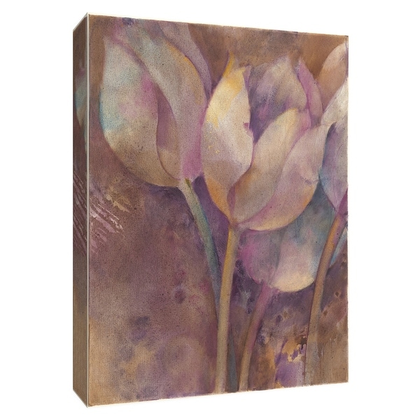 PTM Images 9-154702 PTM Canvas Collection 10" x 8" - "Moonlit Tulips I" Giclee Tulips Art Print on Canvas