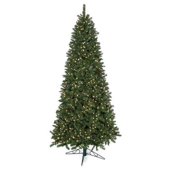 Autograph Foliages C-130214-2 10 ft. Monroe Pine Slim Tree Green