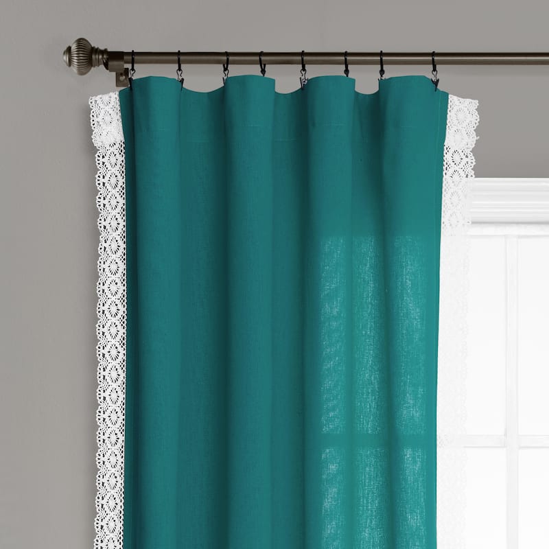 The Gray Barn Kind Koala Vintage Farmhouse Light Filtering Curtain Panel Pair