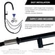 preview thumbnail 39 of 71, Single Handle Pull-Down Sprayer Kitchen Faucet K-141 - Height: 17.25" Spout H: 9" Spout R: 9"