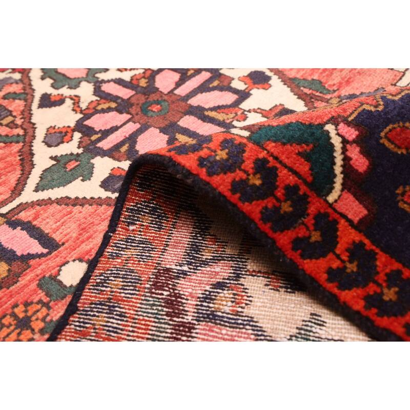 ECARPETGALLERY Hand-knotted Andelz Red Wool Rug - 3'11 x 8'6