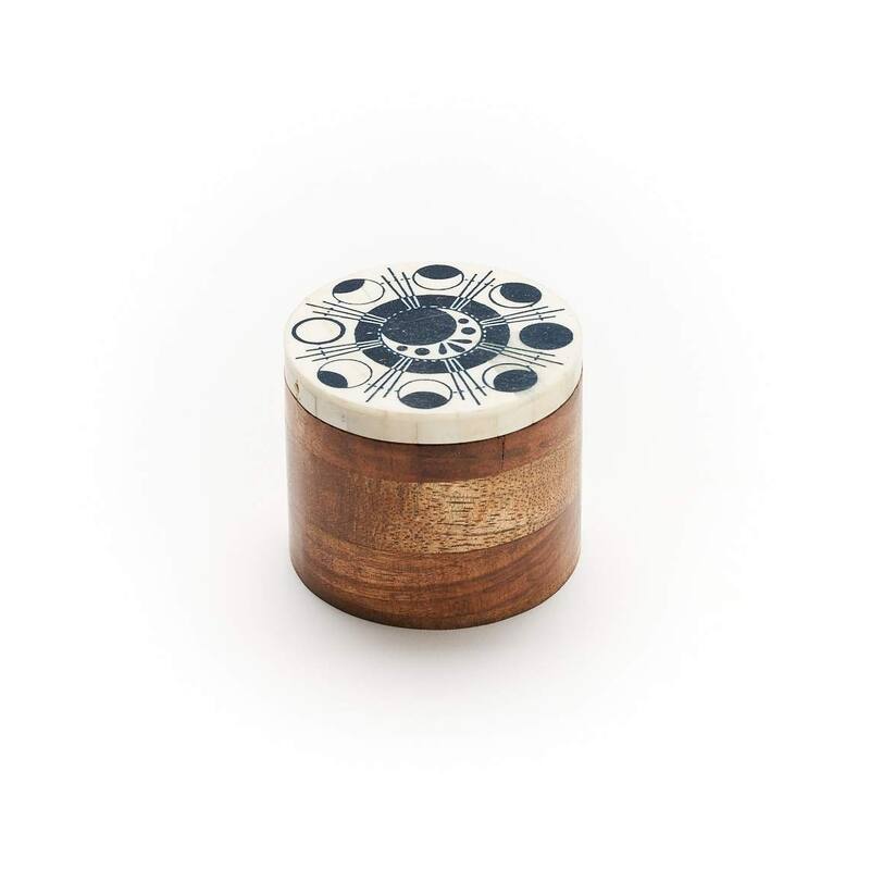 Ankura Keepsake Box - Lunar - 3" D x 2.5" H