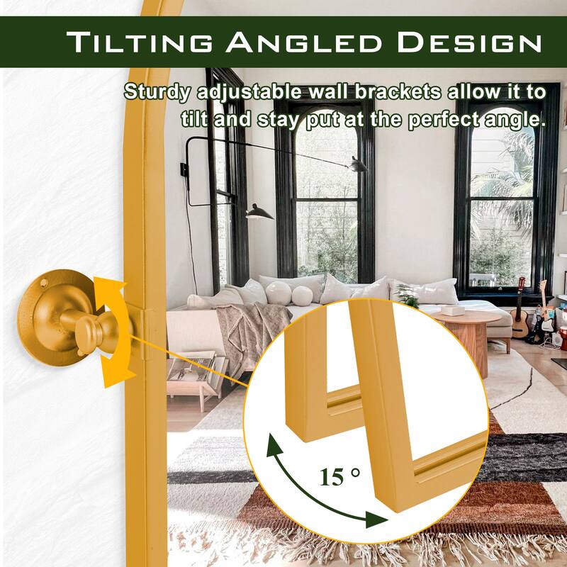 Iron Metal Frame Rectangular Windowpane Wall Mirror Farmhouse Rustic Elegant Decor for Living Room Bedroom Bathroom Entryway