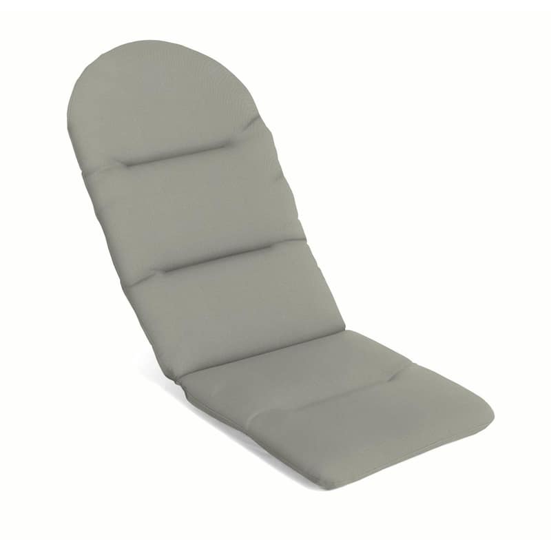 Sunbrella Solid Fabric 1-Piece Outdoor Adirondack Chair Cushion, 20.5"W x 49"L