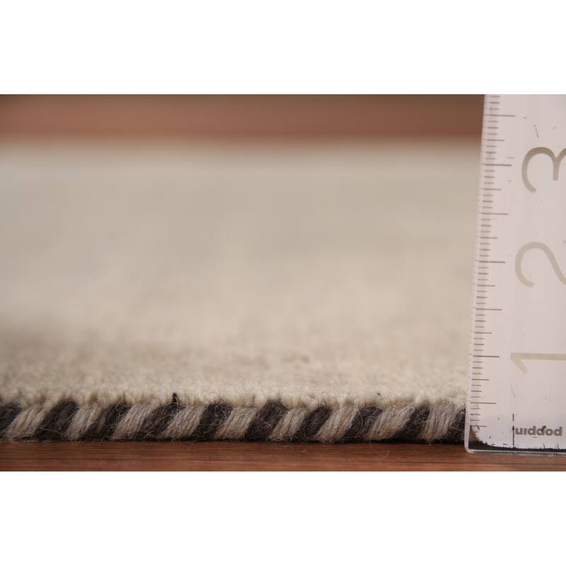 Tribal Gabbeh Indian Foyer Rug Handmade Modern Wool Carpet - 3'0" x 4'9"