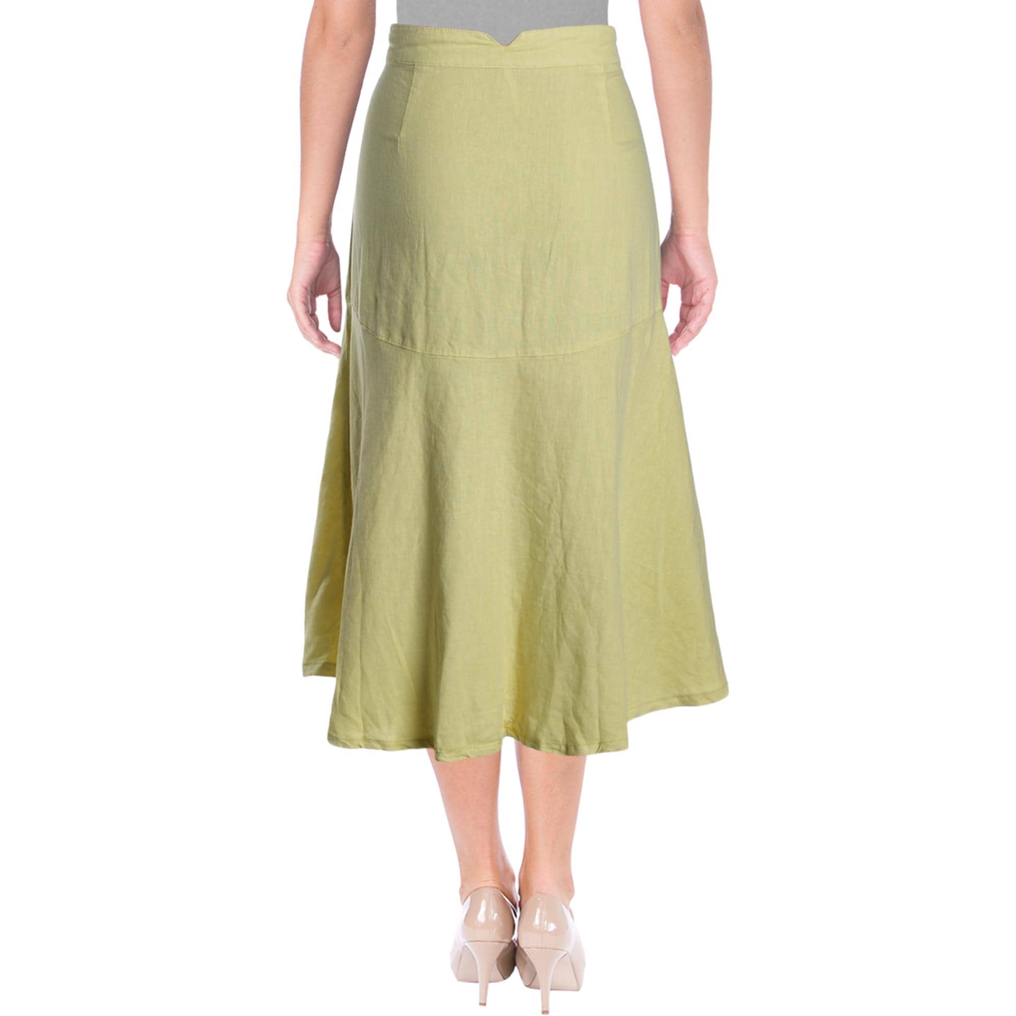 long skirt button down