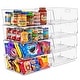 preview thumbnail 8 of 22, Sorbus Stackable Storage Bins Acrylic Open Front Clear Stackable Storage Bins for Pantry Kitchen (Large)