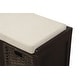 preview thumbnail 8 of 36, Merax Entryway Storage Bench with 3 Removable Baskets and Cushion
