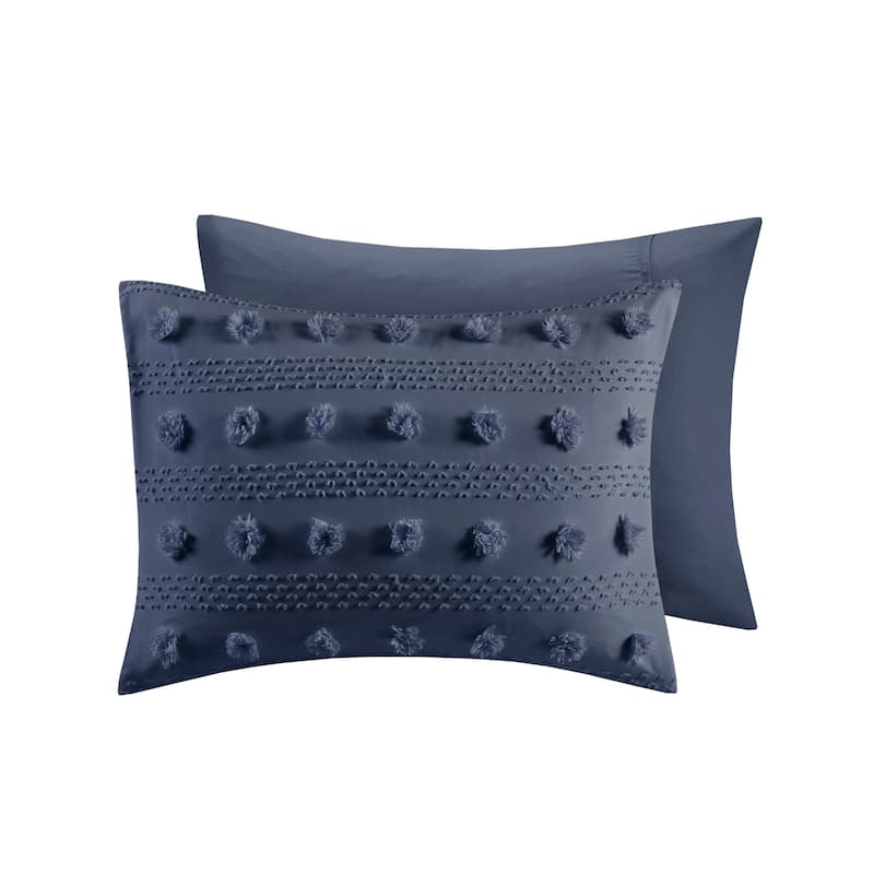 Intelligent Design Vera Clip Jacquard Comforter Set