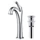 preview thumbnail 22 of 38, KRAUS Arlo Single Handle 1-Hole Vessel Bathroom Faucet w/ Pop Up Drain