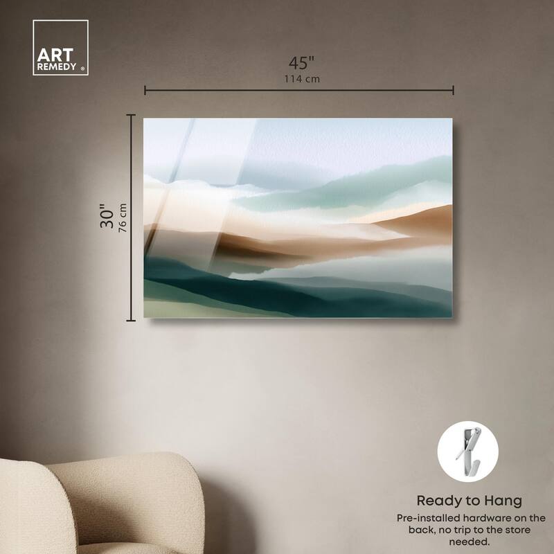 Nuance of the Range I Acrylic by Art Remedy, Ready to Hang