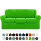 Subrtex Slipcover Stretch Sofa Cover with Separate Cushion Covers - Grass Green
