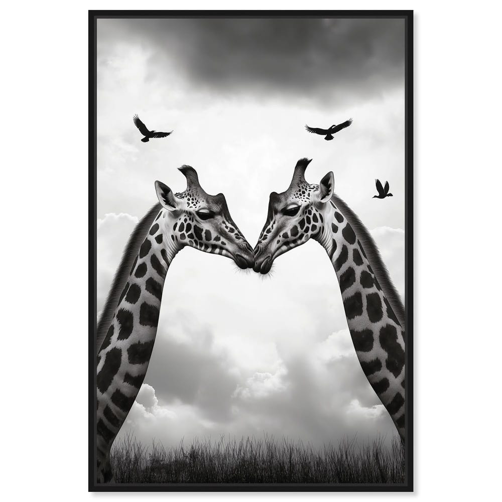 Giants in Love II Canvas by Art Remedy