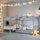 preview thumbnail 2 of 31, Twin L-Shaped Bunk bed with Drawers,Space-Efficient Multifunctional Bunk Bed with Storag