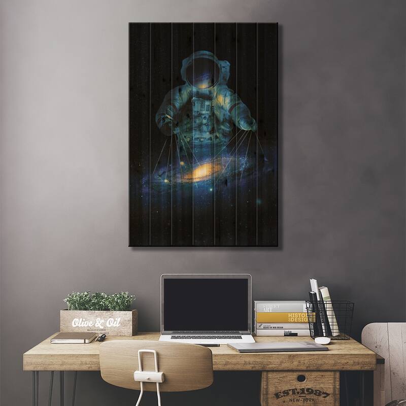 The Architect Print On Wood by Nicebleed - Multi-Color
