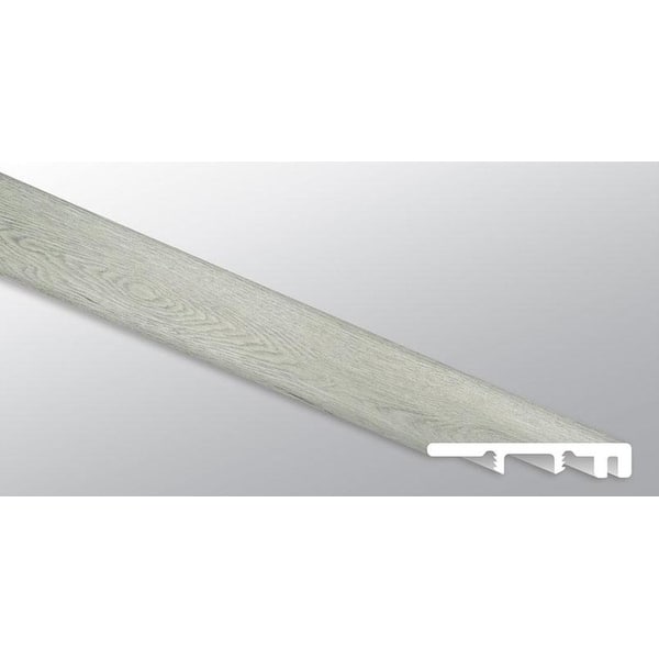 slide 1 of 1, Ackland AKVTV-EC-3 Ackland Vinyl Trims 94" x 2" Vinyl Glue Down or Malachite