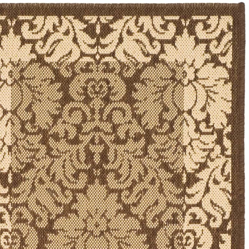 SAFAVIEH Courtyard Peggie Indoor/ Outdoor Patio Backyard Rug