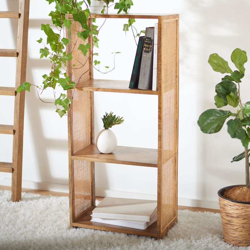 SAFAVIEH Karmela 3-Shelf Etagere Bookcase - 19.7" W x 11.6" L x 46.1" H - 20Wx12Dx46H