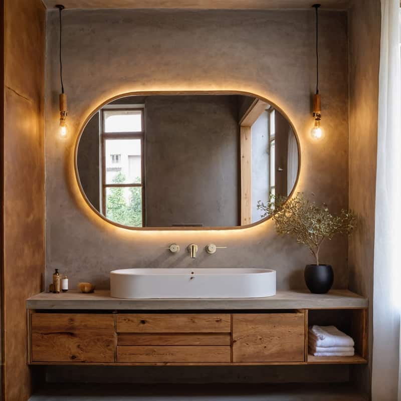 Solid Brass Two Handles Wall Mounted Widespread Bathroom Faucet