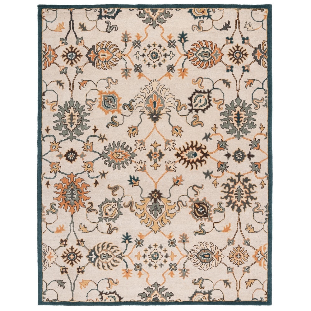 SAFAVIEH Handmade Heritage Trellis Traditional Wool Rug
