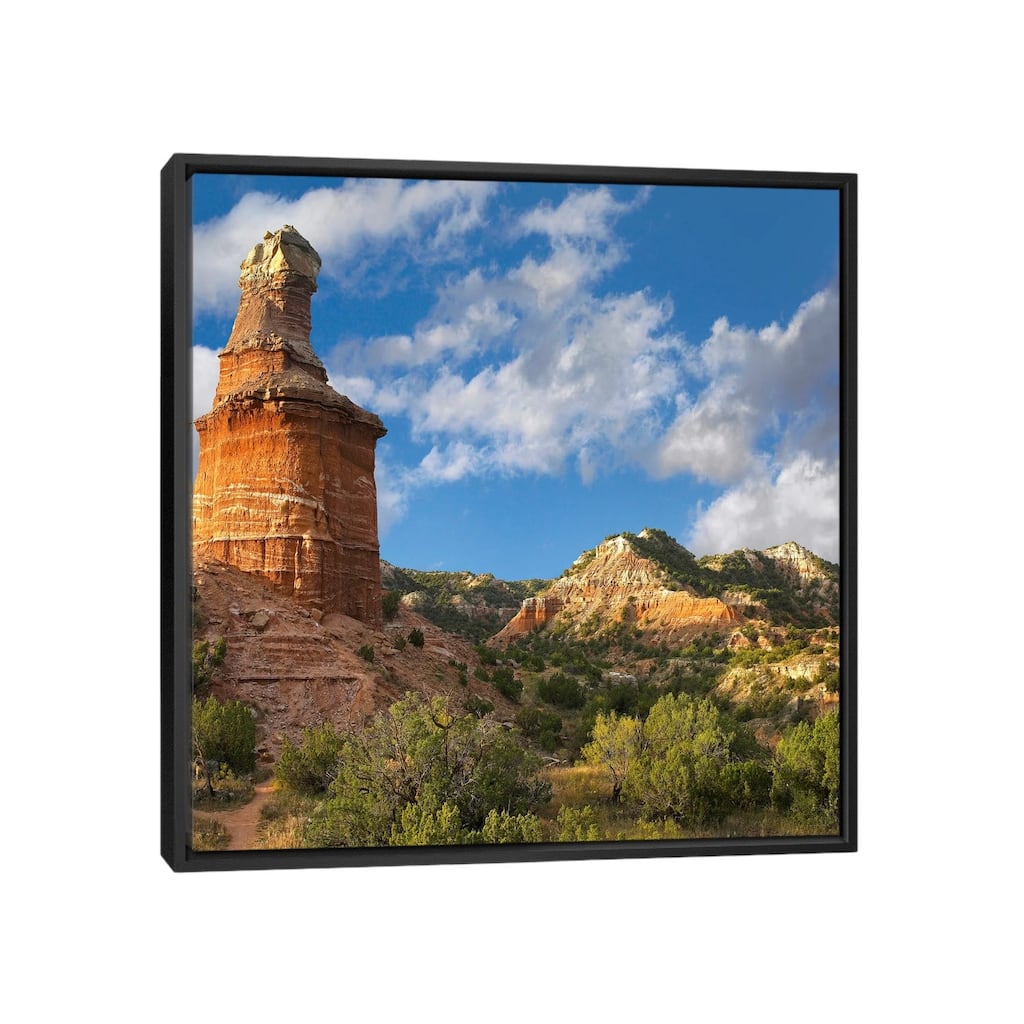 iCanvas "Lighthouse, Palo Duro Canyon State Park, Texas Panhandle, High Plains, Texas" by Tim Fitzharris Framed Canvas Print