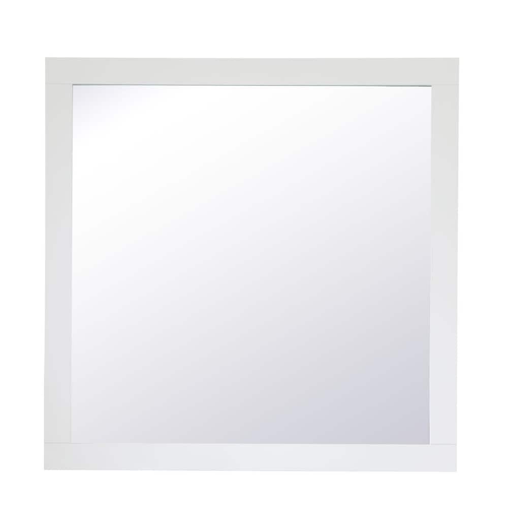 Elegant Lighting VM23636 Aqua 36" W x 36" H Traditional Square Framed