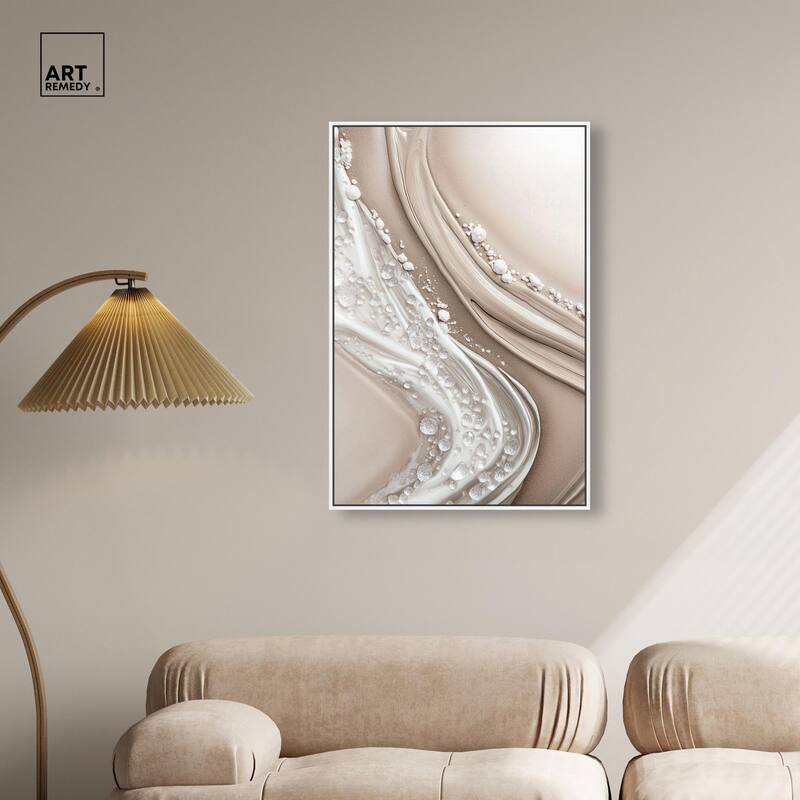 Viscous Veils I Canvas by Art Remedy